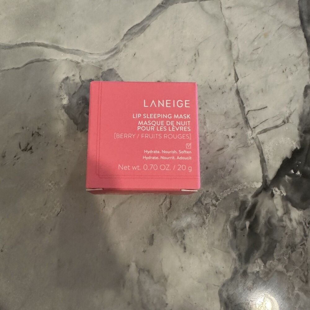 NEW Laneige Lip Sleeping Mask Berry Pink 20g 0.7 fl Oz